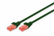Võrgukaabel Digitus DK-1617-005/G, Cat6 U/UTP, 0,5 m, roheline