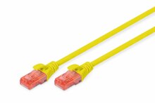 Võrgukaabel Digitus DK-1617-020/Y, Cat6, U/UTP, 2 m, kollane