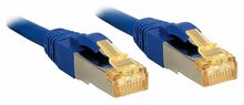 Võrgukaabel Lindy Cat7 S/FTP LSZH, 600MHz, RJ45, 3 m, sinine