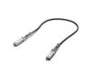 Võrgukaabel Ubiquiti UACC-DAC-SFP10-0.5M, SFP+, 10 Gbit/s, 0.5 m, must