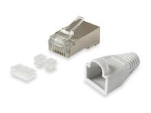 RJ45 pistik Equip 121181, Cat6, hõbe, 100 tk