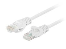 Võrgukaabel Lanberg PCU6-20CC-0100-W, Cat6, U/UTP, 1 m, valge