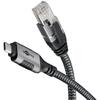 USB kaabel Goobay 70755 USB-C - RJ-45, 15 m, must