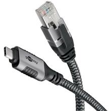 USB kaabel Goobay 70755 USB-C - RJ-45, 15 m, must