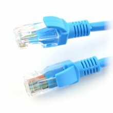 Võrgukaabel Lanberg PCU5-10CC-0050-B, Cat5e, U/UTP, 0.5 m, sinine