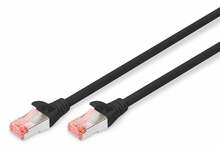 Võrgukaabel Digitus DK-1644-100/BL, Cat6, S/FTP, 10 m, must