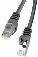 Võrgukaabel Lanberg PCF6-10CC-0500-BK, Cat6, F/UTP, 5 m, must
