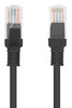Võrgukaabel Lanberg PCU5-10CC-0025-BK, Cat5e, UTP, 0.25 m, must