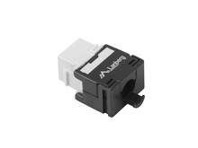Keystone moodul Lanberg KSUA-2000, Cat6a, UTP, RJ45 - LSA 180, must