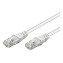 Võrgukaabel Goobay 68638, Cat6, U/UTP, 7,5 m, valge