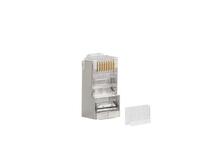 Võrgupistik Lanberg PLS-6020, RJ45 8P8C, FTP, Cat6, 20 tk, hõbe