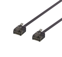 Võrgukaabel Deltaco UUTP-2077, Cat6a, U/UTP, 0.15 m, must