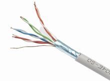Võrgukaabel Gembird FPC-5004E-SOL/100, Cat5e, FTP, 100 m, hall