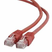 Võrgukaabel Gembird PP6U-2M/R, Cat6, UTP, 2 m, punane