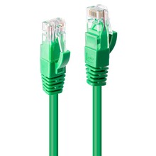 Võrgukaabel Lindy Cat6 U/UTP, 7.5 m, 250MHz, vask, roheline