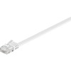 Võrgukaabel Goobay Cat6 U/UTP, RJ45-RJ45, 10 m, valge