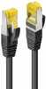 Võrgukaabel Lindy 47693, Cat6A S/FTP LSZH, 3 m, must