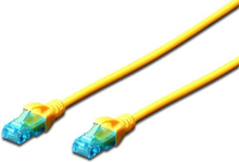 Võrgukaabel Digitus DK-1512-050/Y, Cat5e, U/UTP, 5 m, kollane