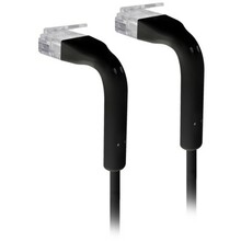 Võrgukaabel Ubiquiti U-Cable-Patch-1M-RJ45-BK, Cat6, 1 m, must