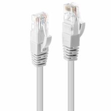 Võrgukaabel Lindy 48090, Cat6 U/UTP, RJ45 M/M, 0.3 m, valge