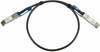 Võrgukaabel Extralink QSFP28 DAC, 100G, 1 m, must