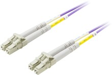 Optiline kaabel Deltaco LCLC-715, LC-LC, 50/125, OM4, duplex, multimode, 15 m
