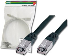 Võrgukaabel Digitus DK-1531-030/BL, Cat5e, SF/UTP, 3 m, must