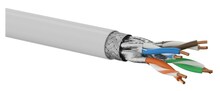 Võrgukaabel Q-LANTEC KIS6ALSOH500DQ, Cat6A, S/FTP, 500 m, hall