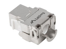 Keystone pistikupesa Lanberg KSF5-2000, RJ45 to LSA, Cat5e FTP, 180 Tool-Less