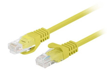 Võrgukaabel Lanberg PCU5-20CC-030, Cat5e, UTP, 3 m, kollane