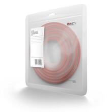 Võrgukaabel Lindy Cat6 U/UTP, 32AWG RJ45, 0.3 m, punane