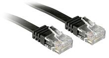 Võrgukaabel Lindy Cat6 U/UTP, RJ45 M/M, 2 m, must