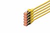 Võrgukaabel Digitus DK-1644-100-Y-5, Cat6, S/FTP, 10 m, kollane