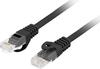 Võrgukaabel Lanberg PCU6-10CU-1000-BK, Cat6, UTP, LSZH, 10 m, must