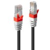Võrgukaabel Lindy Cat6A S/FTP LSZH, 15 m, 500MHz, RJ45 M/M, 26AWG, must