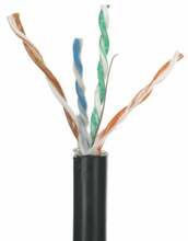 Võrgukaabel Alantec KIF5OUT305, Cat5e, F/UTP, 305 m, must
