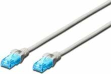 Võrgukaabel Digitus DK-1512-010, Cat5e, U/UTP, 1 m, hall