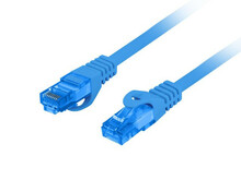 Võrgukaabel Lanberg PCF6A-10CC-0150-B, Cat6A, S/FTP, 1,5 m, sinine