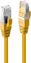 Võrgukaabel Lindy Cat6A S/FTP LSZH, RJ45 M/M, 500MHz, 20 m, kollane