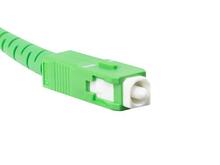 Valguskaabel patchcord Lanberg G657B3, SM SC/APC-SC/APC, simplex, 10 m, valge