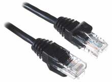 Võrgukaabel A-LAN KKU5CZA1, Cat5e, U/UTP, 1 m, must