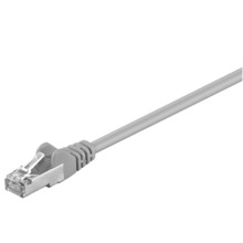 Võrgukaabel Goobay CAT5e FTP, F/UTP, RJ45 M/M, 10 m, hall