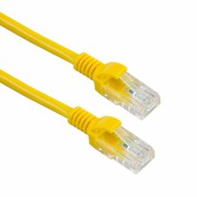 Võrgukaabel Sbox UTP-1Y, Cat5E, 1 m, kollane