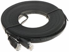 Võrgukaabel Unitek C1813GBK, Cat6, U/UTP, 10 m, must