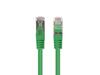 Võrgukaabel Lanberg PCF6-20CC-0100-G, Cat6, U/UTP, 1 m, roheline