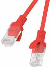 Võrgukaabel Lanberg PCU5-20CC-0050-R, Cat5e, U/FTP (STP), 0.5 m, punane