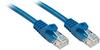Võrgukaabel Lindy Cat6 U/UTP, RJ45 M/M, 0.3 m, sinine