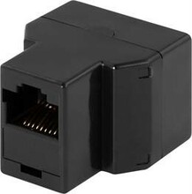 Kolmikpistik Deltaco MD-13A, 8P/8C RJ45, must