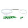 Valguskaabli jagaja Ubiquiti UF-SPLITTER-8, 1:8, SC/APC, G.657A1, 1.5 m, valge