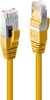 Võrgukaabel Lindy Cat6A S/FTP LSZH, RJ45 M/M, 500MHz, 2 m, kollane